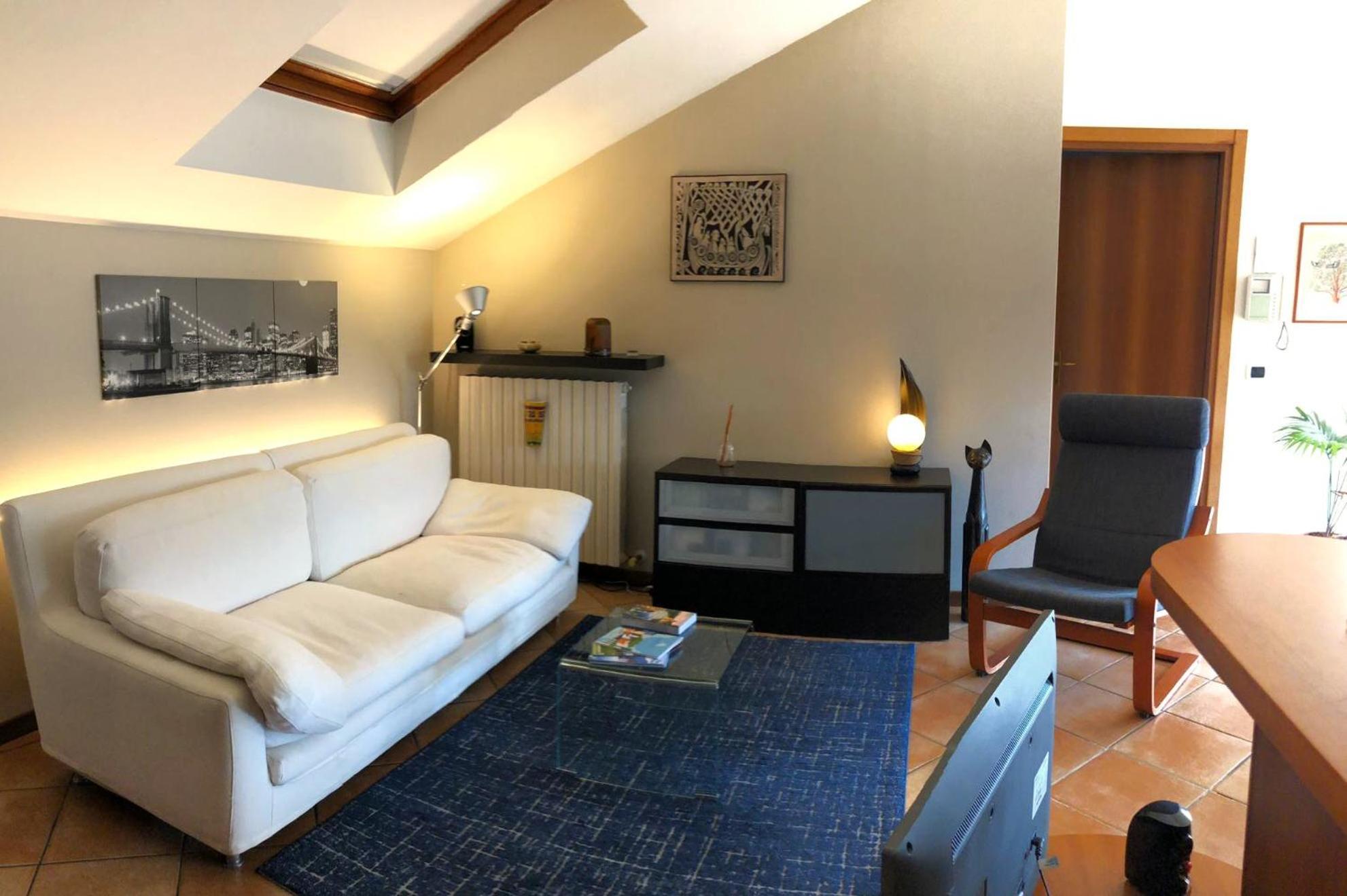 Bright Penthouse Close To Center With Terrace And Lake View Лекко Экстерьер фото
